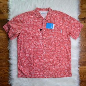 COLUMBIA PFG Trollers Best Vented Fishing Shirt L